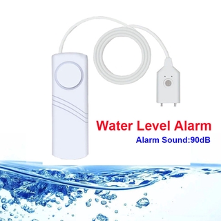 [Ready Stock]90dB Sound Water Leak Alarm 9V Security Alert Domestic Bathtub Overflow Probe Sensor