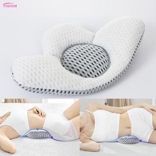 ❤ Leaf Shape Back Pillow with Buckwheat Sleep Pillow Bed Pregnancy Pillows Waist Support