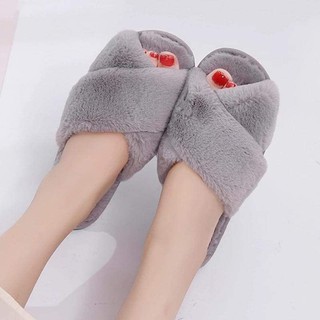 furry bedroom indoor slipper (1)