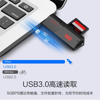 【Hot Sale/In Stock】 Card reader｜Chuanyu USB3.0 multi-function high-speed card reader supports TF/SD (5)
