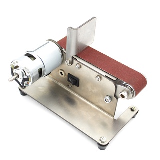 ✙✠✻Horizontal Belt Sander Mini Electric Belt Grinding Sander Multifunctional Grinder DIY Polishing G (3)