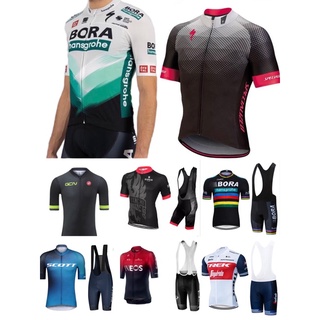 cycling jersey set not powerband bibset jersey and shorts 20d gel padded