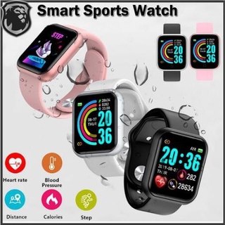 【Ready stock】Waterproof Smart Watch Y68 /D20 Fitness Tracker Wristband for Men Women Bluetooth Sport SmartWatch Pedometer heart rate Smart Band Bracelet