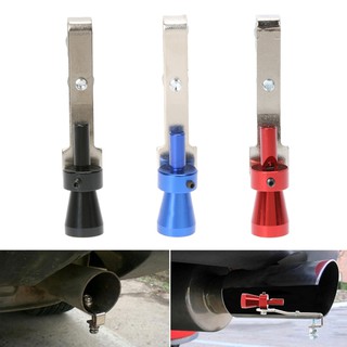 ❤MA-NEW❤Size S Universal Car Turbo Sound Whistle Muffler Exhaust Pipe (1)