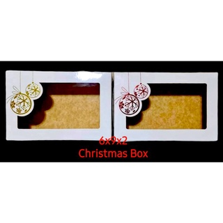 6x9x2 Christmas Box/Pastry Box /Cupcake Box