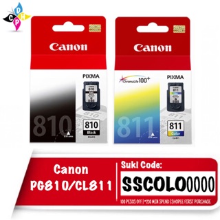 Canon PG-810 / CL-811 Inks Cartridge Black / Colored PG810 / CL811