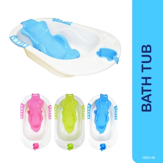 Enfant Baby Bath Tub With Bathing Bed (green)