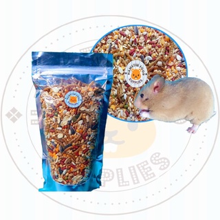 Hamster Food Mix with Treats(Dried Meal Worms) 300g