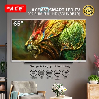 ACE 65" DK5 Slim Full HD Smart LED TV Black LED-909 Android 9.0 (3)