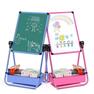 infinite Multipurpose Foldable Whiteboard/Blackboard Easel For Kids- Drawing Table BlincKids