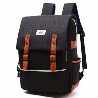 Wowang Unisex Travel Laptop Backpack(Black)