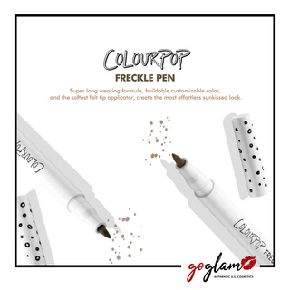 ON HAND Colourpop Freckle Pen - Authentic Natural Looking Pens in Soft & Dark Brown for Faux Freckle