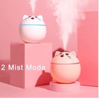 【RYT】300ML Air Humidifier USB Charging Mini Cute Purifier With Led Light for Home