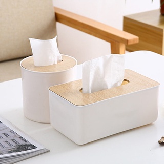 Nordic Style Tissue Box Desktop Pumping Paper Box Storage Box