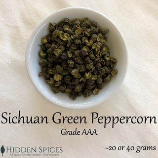 Sichuan/Szechuan Green Peppercorn (Grade AAA)