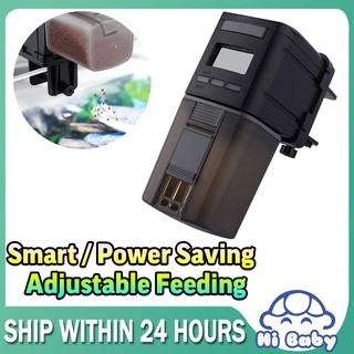 Adjustable Automatic Fish Tank Aquarium Pond Fish Food Feeder Timer Feeding Dispenser Auto Feeder