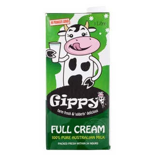 Gippy Full Cream Milk 1L