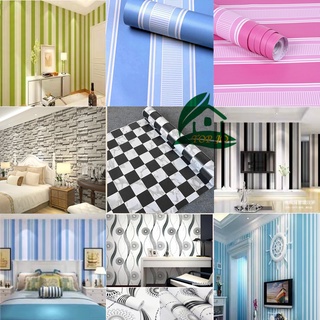 wallpaper wall decor Waterproof Adhesive STRIPES DESIGN Wall Sticker decoration Home Living Room pvc