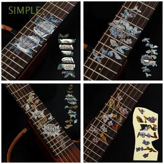SIMPLE Electric Guitar Parts Beautiful Fretboard Sticker
