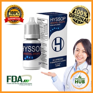 Hyssop Mineral Eye Drops |100% Original | Diabetic | 15ml Pugita | Cataract | Eye Problems