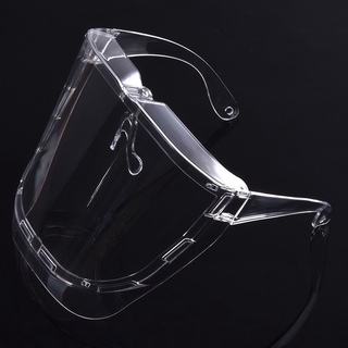 Full face shield Anti- fog Unisex transparent HD Can be disassembled face sheild cover baffle block Anti Droplet Dust-proof Anti-UV Anti-Shock zone (5)