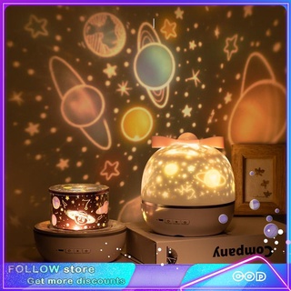 projector Night Light Projector with Music Box and 6 360 Projection Movies Rotation Starry Sky Proje