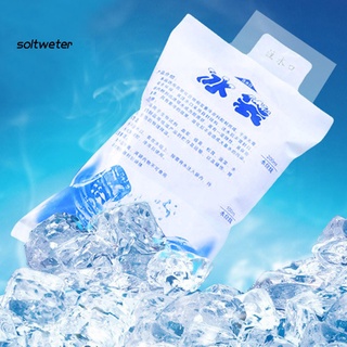food warmer∏▣✻【ST】Reusable PE Empty Ice Bag Water Injection Cold Pack for Food Fresh Firs