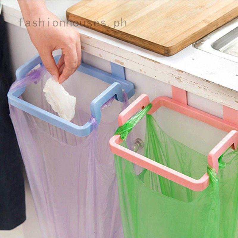 Kitchen Rubbish Garbage Bag Holder Stand Rack Trash Hanging Organizer Storage (1)