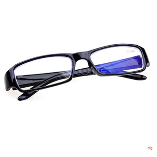 dig Unisex Black Frames Myopia Glasses -1 -1.5 -2 -2.5 -3 -3.5 -4 -4.5 -5.5 -6