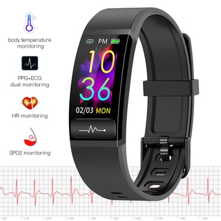 PPG ECG smart bracelet M8 blood pressure measurement band heart rate monitor smart watch H66