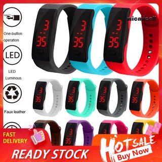 SB- Kids Silicone Strap LED Display Electronic Digital Sports Bracelet Wrist Watch