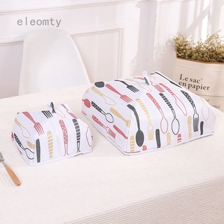 Kitchen Dining Room Foldable Insulation Aluminium Foil Food Cover Dustproof and Flyproof Dish Cover Eleomty