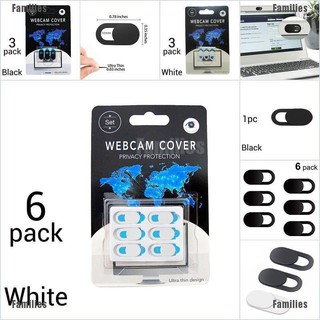 Families WebCam Cover Plastic Camera Lens Privacy Sticker for iPhone PC Laptops