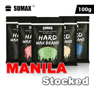body bag❈✷[MANILA STOCK] Sumax Depilatory Hard Wax Beans Pellet Waxing Removal 100