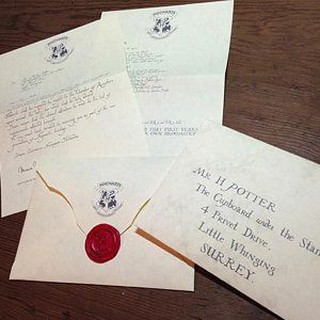 Harry Potter Hogwarts Acceptance Letter Replica Envelope