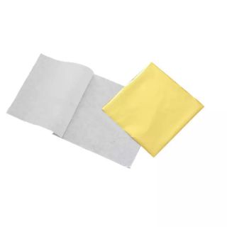 4 Sheets Gold Leaf Foil For Slime