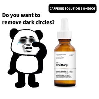The ordinary Caffeine Solution 5%+ EGCG Eye Serum Eliminate Best Eye Cream Wrinkles Dark Circle 4Y1E (1)