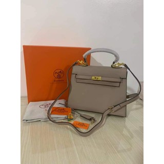 HERMES HAND/SLING BAG WITH COMPLETE INCLUSIONS INCLUSIONS