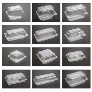 [COD] Plastic clamshell container for half roll, loaf size