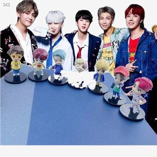 new productSpecial offer❁SET /7Pcs Cute Kpop BTS Bangton Boys Figurine Mini Model BTS Figure Cake