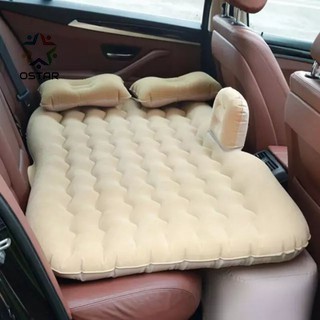 Inflatable Car Air Bed Portable Air Mattress With Air Pump