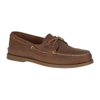 Sperry Men's Authentic Original 2-Eye Richtown Boat Shoes (Brown)