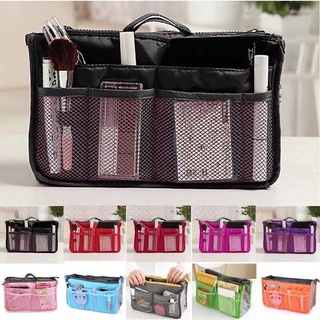 Travel & Luggage▤✌∏Dual Bag In A Bag Organizer Travel Cosmetic Mesh Pouch