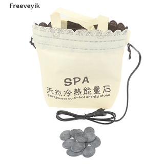 [Fre] Massage Energy Stone Rock Heating Bag Warmer Heater Device Massager Relax Kit PH463