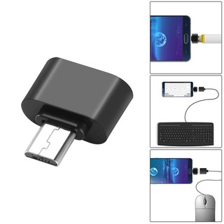 OTG Micro USB To USB 2.0 Female Converter Adapter Smart Connection Kit Adapter F