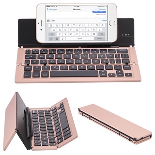 typewriterFoldable Bluetooth Keyboard Bluetooth 3.0 Wireless Keypad Portable UltraSlim Tablet Keyboa (1)