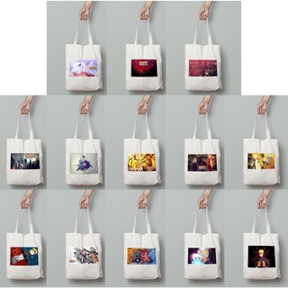 Naruto Anime Design Canvas Tote Bag (12 inches x 14 inches)