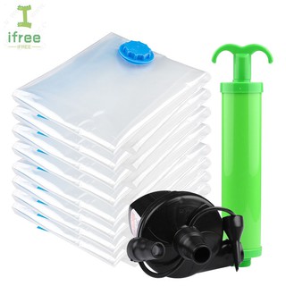 Vacuum Bag Storage Organizer Transparent Border Foldable Extra Large Seal Compressed Travel Bags (6)