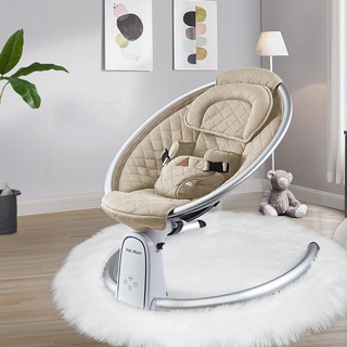 ✗❈✖<FRB> Baby Rocking Chair Newborn Comforting Rocking Chair Adjustable Sleeping Electric Cradle