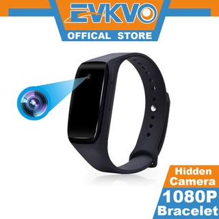 EVKVO - HD 1080P Smart Bracelet Camera Mini Camera Wristband 14.2 Million Pixels Wearable Device Bracelet Cam